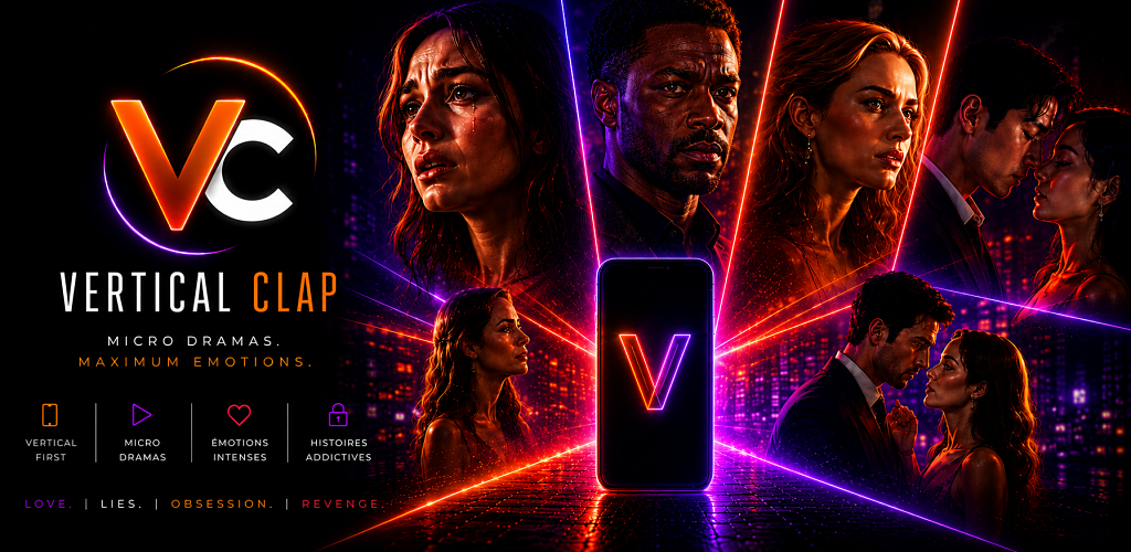 Vertical Clap est disponible sur Google Play et l'App Store